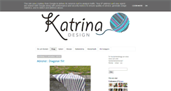Desktop Screenshot of blogg.designkatrina.se
