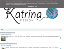 Tablet Screenshot of blogg.designkatrina.se
